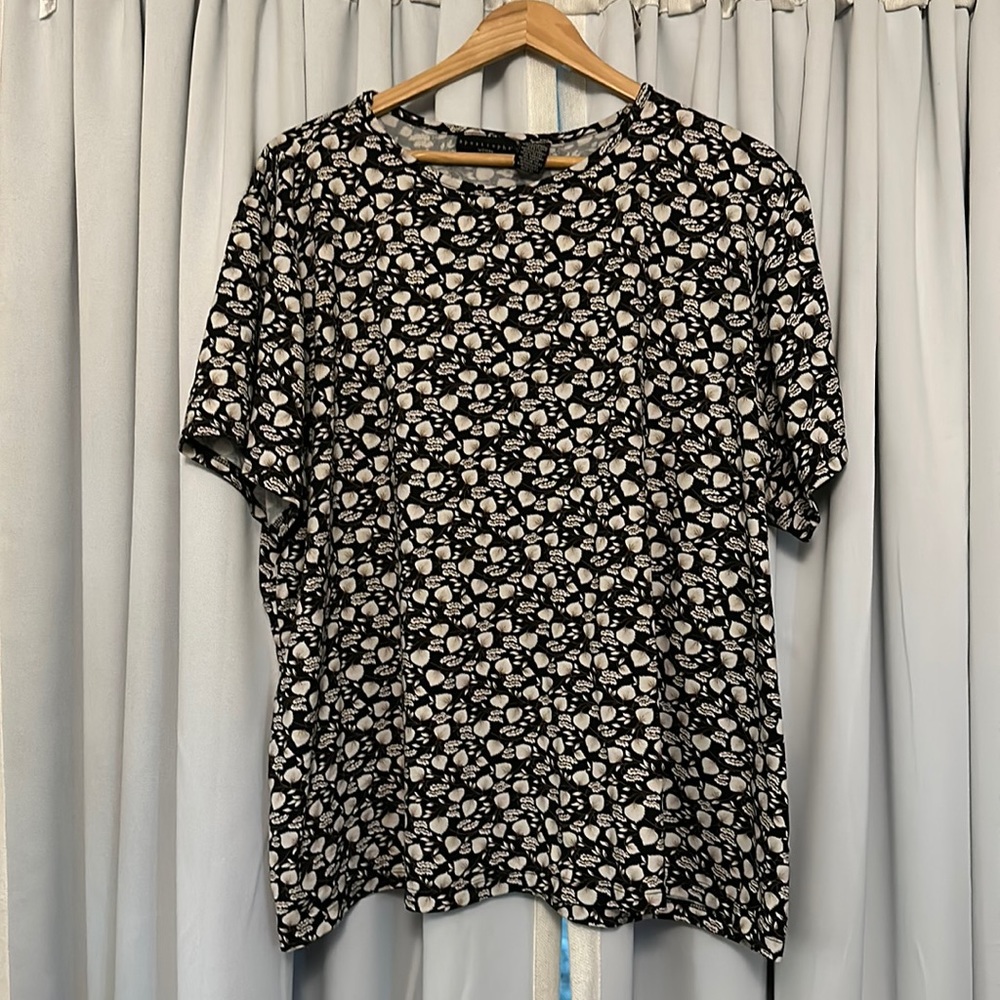 Upscale floral top